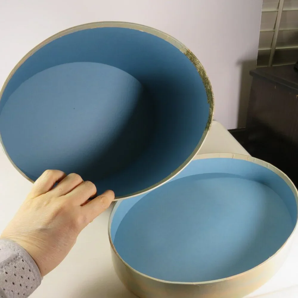 Nantucket Costal Large Oval Box Storage by Bob's Boxes Linda Nelson Stocks